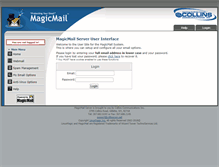 Tablet Screenshot of mail.collinscom.net